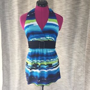 Colorful Tankini Top